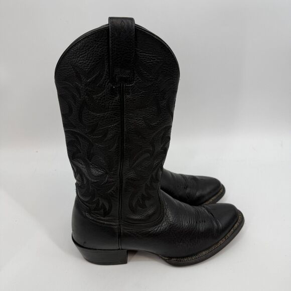 ARIAT Deertan Heritage Toe Men\'s  8.5 D Black Western Boots 10002218 (34770) main image 7